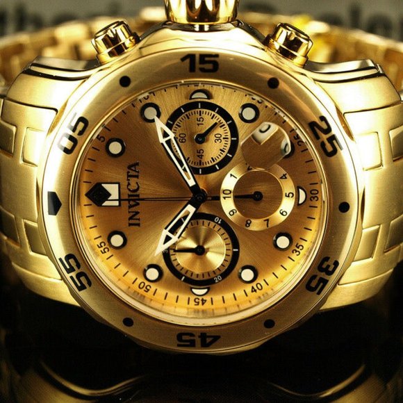 18kt Gold Pro Diver 48mm Men's Watch - Picture 3 of 5